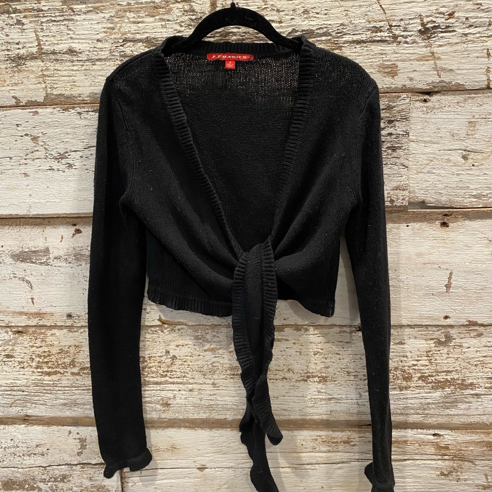 Wrap sweater